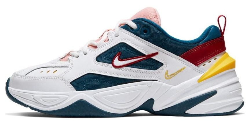 nike m2k tekno white blue