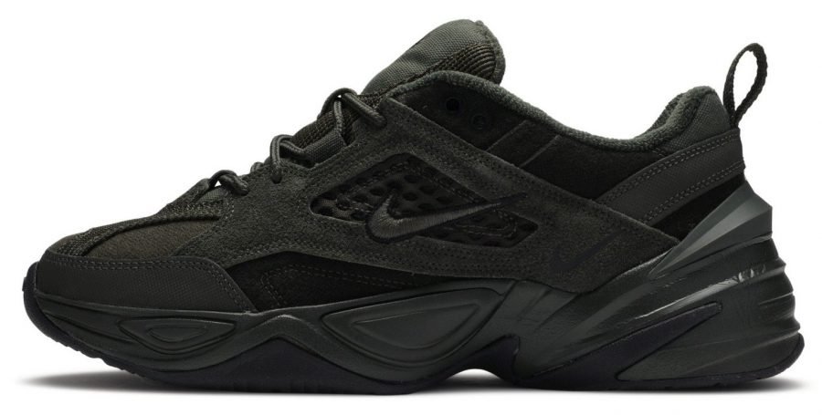 nike air m2k tekno triple black